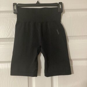 Gymshark Bike Shorts Womens 8” Inseam Biker Size Small Work Out Shorts Black